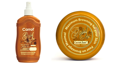 carrotsun Gold oil and cream